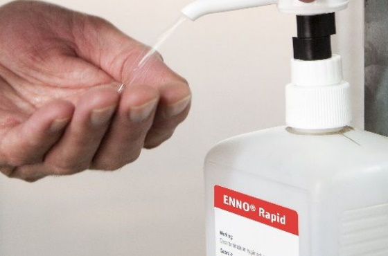 Enno Rapid для эффективной дезинфекции рук